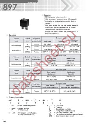 897-1AH-C-12VDC datasheet  